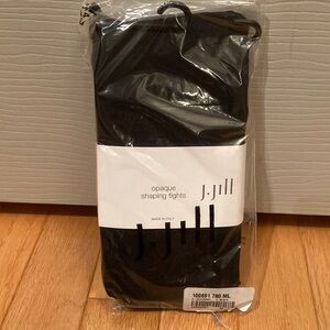 NWT J.Jill black tights